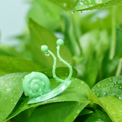 Huamili 3D Mini Plastic Multifunction Garden Snail Fixing Vines Holder Self Adhesive Hook Plant Climbing Wall Agriculture