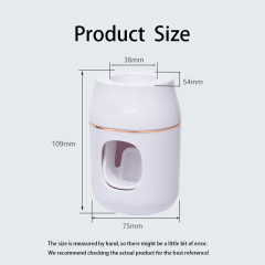 Huamili Automatic Toothpaste Dispenser Space Saving Design Style for Commercial Use-for Hotels Boxed Packed With OEM Options