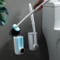 Huamili Eco-Friendly Disposable Toilet Brush Bulk Pack Bathroom Cleaning Product for Toilet Cleaning