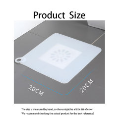 Huamili Bathroom Floor Drain Mat Household Cleaning Tools & Accessories