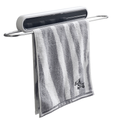 Huamili Space-Saving Wall-Mounted Towel Rack Household Storage With Practical Design