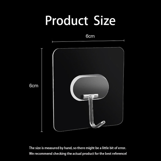 Huamili Heavy-Duty Waterproof 304 Stainless Steel Kitchen Wall Hooks Coat Clothes Hanger With Plastic Metal Door Use Box Packed