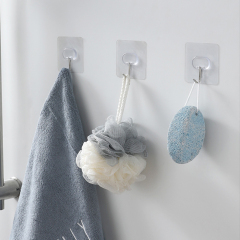 Huamili Heavy-Duty Waterproof 304 Stainless Steel Kitchen Wall Hooks Coat Clothes Hanger With Plastic Metal Door Use Box Packed