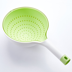 Huamili Unique Design Vegetable and Fruit Colander Eco-Friendly Drain Basket Kitchenware Tool
