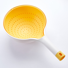 Huamili Unique Design Vegetable and Fruit Colander Eco-Friendly Drain Basket Kitchenware Tool