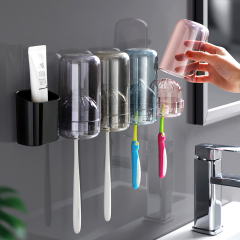 Huamili Colorful Plastic Mouthwash Cup for Home or Hotel Bathroom Sets