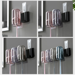 Huamili Colorful Plastic Mouthwash Cup for Home or Hotel Bathroom Sets