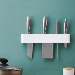 Huamili Plastic Knife Holder Wall Mounted for Kitchen for Home Restaurant Kitchen Accessories