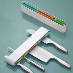 Huamili Plastic Knife Holder Wall Mounted for Kitchen for Home Restaurant Kitchen Accessories