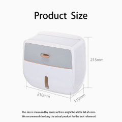 Huamili Elegant Double-Layer Tissue Box for Home Office School Hotel With Stylish Design