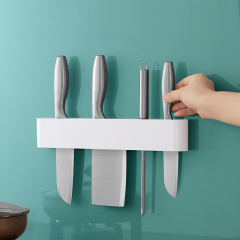 Huamili Plastic Knife Holder Wall Mounted for Kitchen for Home Restaurant Kitchen Accessories