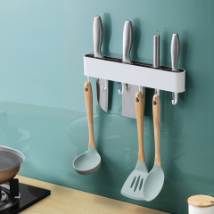 Huamili Plastic Knife Holder Wall Mounted for Kitchen for Home Restaurant Kitchen Accessories