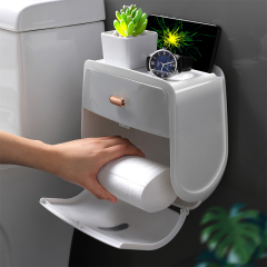 Huamili Elegant Double-Layer Tissue Box for Home Office School Hotel With Stylish Design