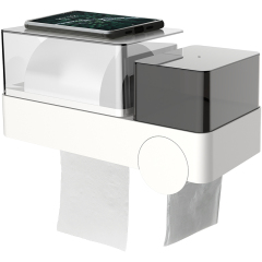 Huamili Custom Creative Home Office Desktop Paper Towel Storage Napkin Holder Plastic Daily Necessities Paper Towel Box