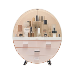 Huamili Elegent Luxury Makeup Organizer Injection Technics Multifunction Cosmetic Storage for Home Use