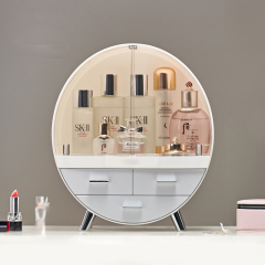 Huamili Elegent Luxury Makeup Organizer Injection Technics Multifunction Cosmetic Storage for Home Use