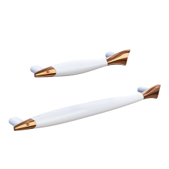 Huamili Fish-Shaped Plastic ABS AS Shoes Organizer Rack Long and Short Option for Home Hotel School Living Room Storage Use