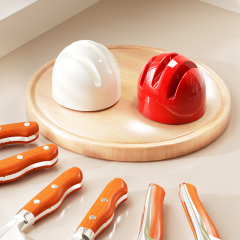 Huamili New Trending Home Kitchen Knife Sharpener Suction Cup ABS PS for Easy Sharpening