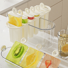 Huamili New Style Summer PC Silicone Ice Cream Stick Box Convenient Tool for Enjoying Frozen Treats