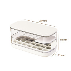 Huamili Summer Season One-Piece PET PP Silicone Ice Cream Tool Ice Box