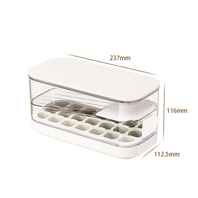Huamili Summer Season One-Piece PET PP Silicone Ice Cream Tool Ice Box