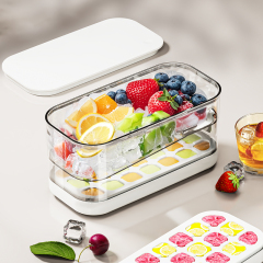 Huamili Summer Season One-Piece PET PP Silicone Ice Cream Tool Ice Box