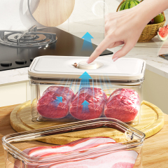 Huamili New Release Sealed Storage Box PET ABS Silicone for Food Save