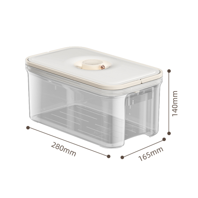 Huamili New Release Sealed Storage Box PET ABS Silicone for Food Save