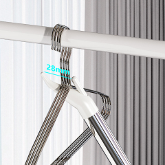 Huamili New Function Telescopic Clothes Prop ABS Silicone Steel Pipe Steel Wire Rope for Home Use