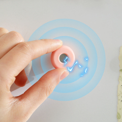 Huamili Strong Magnetic Backing Cute Mini Size Silicone Fridge Magnet with Eco-friendly Material