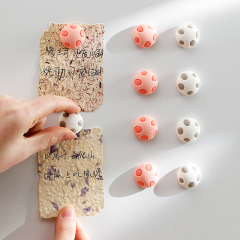 Huamili Strong Magnetic Backing Cute Mini Size Silicone Fridge Magnet with Eco-friendly Material