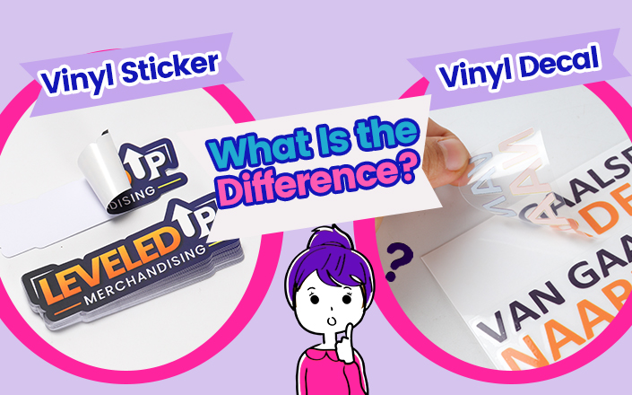 Difference Between Sticker Sign What Is the Difference Between a Vinyl Decal and a Sticker?