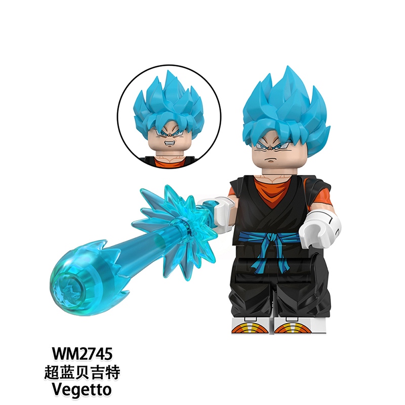 めぐ 6形態4セット Anime Dragon Ball Z Goku (Ultra Instinct) WM2676 Minifigures - Brixtoy