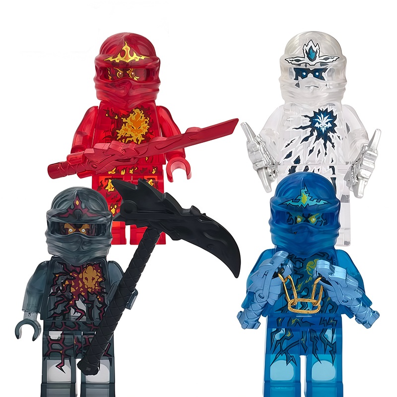Ninjago Masters of Spinjitzu EM637-EM640