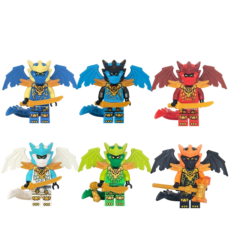 Ninjago Masters of Spinjitzu EM653-EM658