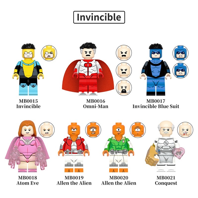 Marvel MB0015-MB0021