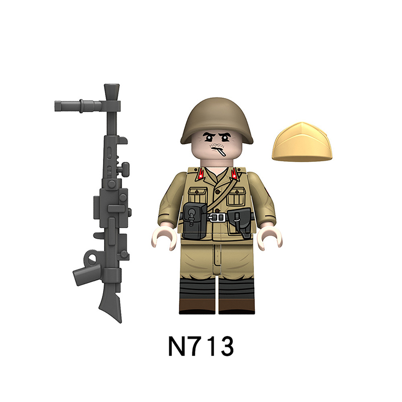 Military Soldier Series N711-N714