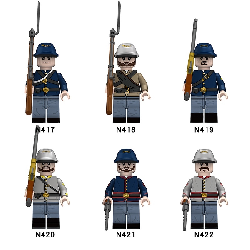 Military Soldier Series N417-N422