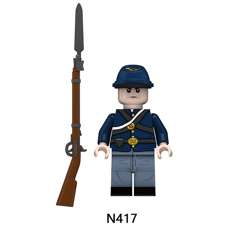Military Soldier Series N417-N422