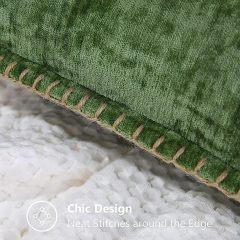Chenille velvet Pillow Covers-Forest Elf