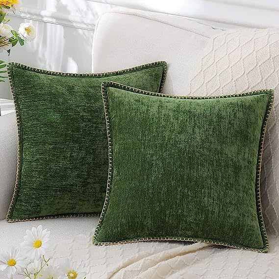 Chenille velvet Pillow Covers-Forest Elf