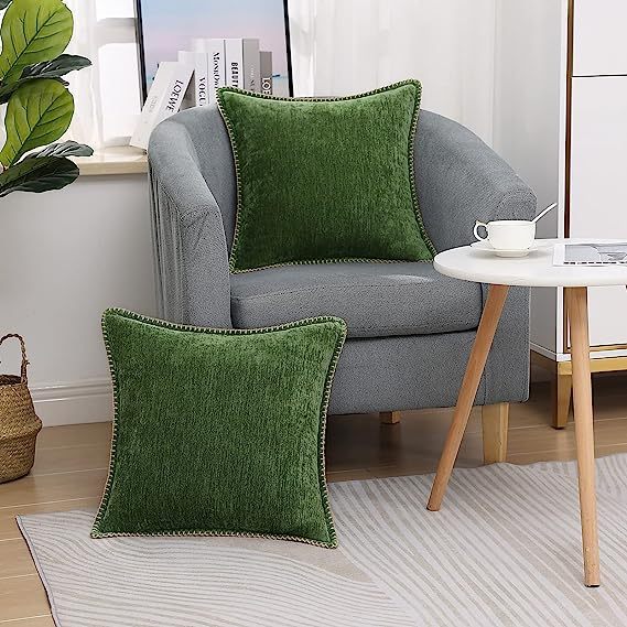 Chenille velvet Pillow Covers-Forest Elf