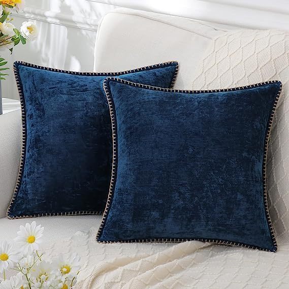 Chenille velvet Pillow Covers-Poseidon