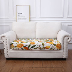 Printed Sofa Couch Cushion Covers- Orange