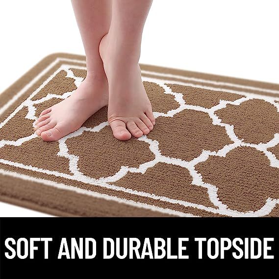 Rugs&Mats-Resist Dirt and Absorbent Entrance Mat-Brown