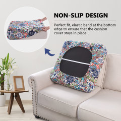 Printed Sofa Couch Cushion Covers-Light Beige