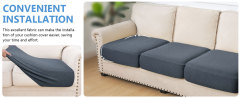 Diamond Lattice Couch Cushion Covers-Grey