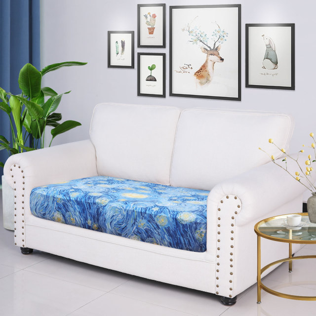Printed Sofa Couch Cushion Covers- Star