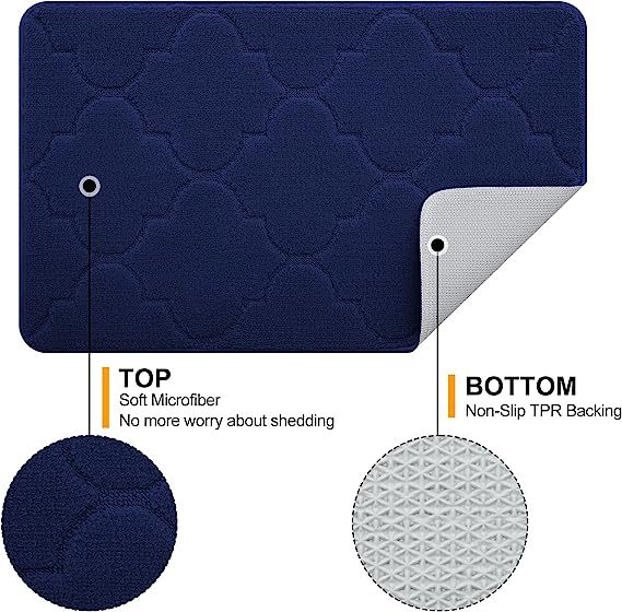 Rugs&Mats-Door Mat-Navy blue