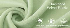 Velvet Stretch Couch Cushion Covers-Pea Green